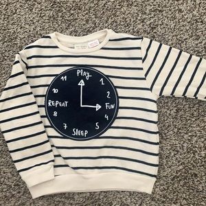 Zara BabyBoy crewneck sweatshirt size 18/24 mo